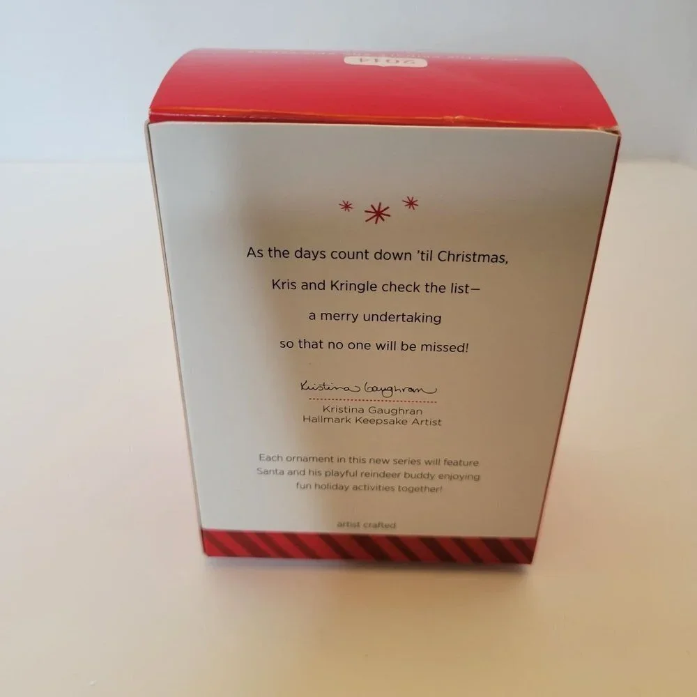 2014 Hallmark Keepsake Ornament KRINGLE AND KRIS